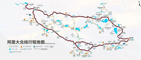 拉薩到阿里包車(chē)
